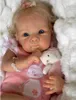 Reborn bábiky dievčatko 45 cm Realistická bábika, ktorá Náhľad obrázku produktu 3