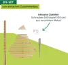 Rankspalier aus Holz, Blatt, 70x119cm Produktbild-Vorschau 3
