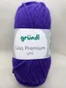 Wolle Lisa, 50g, 133m Dunkellila Produktbild-Vorschau 3