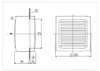 Ventilatore assiale per finestre Maico EVN 15 0080.0853 Anteprima dell’immagine prodotto 3