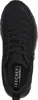 A top-down view of a black Skechers sneaker. Voir les images du produit