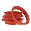 4X Zentrierringe 74,1 x 66,6 mm Orange Felgen Ringe + 1x Produktbild-Vorschau 4
