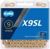 KMC 9 Fach Kette X9SL Ti-N Beschichtung mit 114 Glieder Produktbild-Vorschau 2