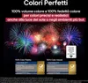A marketing image featuring fireworks and text highlighting LG OLED TV color performance. Produktbild-Vorschau