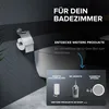 ovimar Toilettenpapierhalter Hanstholm ohne Bohren silber | Produktbild-Vorschau 7