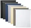 A collection of roller blinds in various colors, arranged in a staggered formation. Produktbild-Vorschau