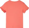 vidaXL Camicia a maniche corte per bambini rosa corallo 140 Anteprima dell’immagine prodotto 1