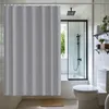 OKWISH Duschvorhang Hellgrau 200x240 cm Extra Hoch mit Produktbild-Vorschau 10