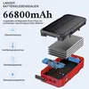 63800mAh Solar Powerbank Handkurbel Ladegerät, 22,5W Fast Produktbild-Vorschau 4
