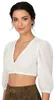 Dirndlbluse Erlabrunn Dreiviertelarm Puffarm ecru 34 Produktbild-Vorschau 5