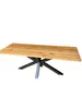 Tisch Massivholz Eichenholz - Tischplatte Geradekante /4cm Produktbild-Vorschau 5