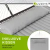 Juskys Hängematte Cata mit Gestell und Kissen - Produktbild-Vorschau 6
