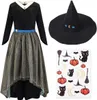 Corimori Hexen-Kleid Kostüm Set Kinder mit Hexenhut & Produktbild-Vorschau 1