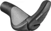 A black and grey Ergon GR2 bicycle handlebar grip is shown against a white background. Anteprima dell’immagine prodotto