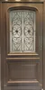 Porte d'entree Bois vitree, Adrien Gris RAL 7039, H215 x Voir les images du produit 1