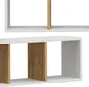 Vicco Wandregal Tomy, 90 x 30 cm 2er Set, Weiß/Goldkraft Produktbild-Vorschau 5