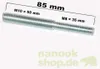 Gewindeadapter M8 / M10 - 55 mm - Typ A Produktbild-Vorschau 3