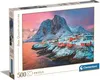 Clementoni Puzzle High Quality 500 elementów Wioska Hamnoy Náhľad obrázku produktu 1