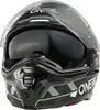 O'NEAL D-SRS Helmet SQUARE black/white/gray M (57/58 cm) Produktbild-Vorschau 6