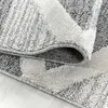 Hochflor Teppich Pepe rund, Farbe: Grau, Größe:160 cm rund Produktbild-Vorschau 3