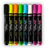 Ein Set Bunter Kreidemarker für Glas - Bunt Neonfarben - 8 Produktbild-Vorschau 1