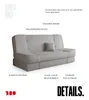 BroMARKT Sofa mit Schlaffunktion TOLIA Schlafsofa mit Produktbild-Vorschau 6