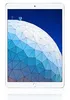 A white Apple iPad mini is shown from the front, displaying a wallpaper with a geometric pattern. Produktbild-Vorschau