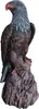 Relaxdays Adler Figur, sitzend, HxBxT: 66 x 30 x 36 cm, Produktbild-Vorschau 1