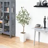 Künstlicher Eukalyptusbaum 150 cm mit weißem Topf - Produktbild-Vorschau 3