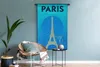 MuchoWow® Wandteppich Wandbehang Frankreich - Paris - Produktbild-Vorschau 5