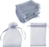 INF Petits sacs cadeaux avec cordon Organza 25-pack 7x9 cm Voir les images du produit 5