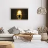 Gerahmtes Poster - Rahmen in heller Eiche - Meditation Produktbild-Vorschau 7