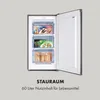 Klarstein Mini Gefrierschrank, Klein & Leise, Freistehender Produktbild-Vorschau 3