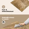 KitchenYeah© Herdabdeckplatte Struktur eines Brettes mit Produktbild-Vorschau 2