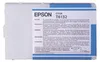 A product shot of an Epson Cyan ink cartridge. Produktbild-Vorschau