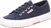 A single navy blue Superga sneaker with a white sole is shown against a white background. Produktbild-Vorschau
