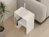 Skye Decor, Yepa - White, Beistelltische, Weiß, 45 x 51,8 x Produktbild-Vorschau 3