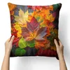 HomeView Herbstmotiv Dekorative Kissenhülle Blatt 40x40 cm Produktbild-Vorschau 3