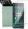 A Google Pixel 6a phone with screen protectors and camera lens protectors. Anteprima dell’immagine prodotto