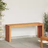 vidaXL Lavice, olejovaná, přírodní, 110 x 30 x 45 cm, Náhled obrázku produktu 2