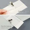 Porte-noms 60 pièces PVC Porte-noms avec clip Transparent Voir les images du produit 4