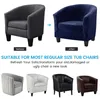 Solidchoice - Fauteuil club en velours, housse avec Voir les images du produit 4