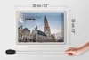 Blechschild Reise 30x20cm Brüssel Belgien Rathaus Wolken Produktbild-Vorschau 5