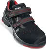 uvex 1 Sandalen S1P schwarz, rot Weite 11 Gr. 38 Produktbild-Vorschau 2