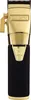 A close-up studio shot of a gold and black hair trimmer against a white background. Anteprima dell’immagine prodotto