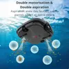 Robot électrique de piscine sans fil nettoyage des fonds - Voir les images du produit 2
