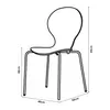A line drawing of a chair with dimensions indicated by text and lines. Podgląd zdjęcia produktu