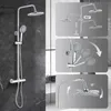 Thermostatische Duschsäule Duschsystem 38°C mit rundem Produktbild-Vorschau 7