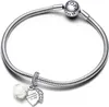 Pandora Ciondolo doppio rosa bianca in fiore 793200C01 Anteprima dell’immagine prodotto 4