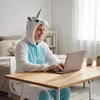 Pigiama Onesie Kigurumi Travestimento Costume Unicorno Anteprima dell’immagine prodotto 9